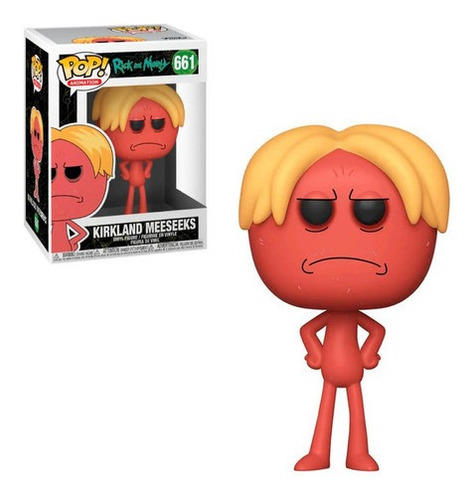 Boneco Funko Kirkland Meeseeks #661 Rick And Morty Original