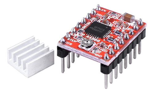 Hiletgo A4988 - Modulo De Controlador De Motor Paso A Paso