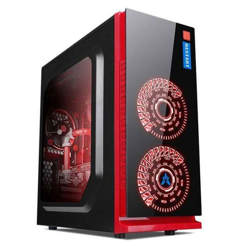 Gabinete Taiding F500 Red Mid Tower Sin Fuente Envio Gratis