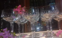 Comprar Antiguas Copas Champagne Calidad Cristal Tallado 11u N832