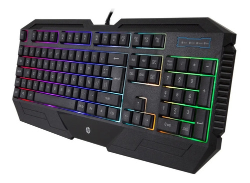 Teclado Gamer Retroiluminado Rgb / Hp K110