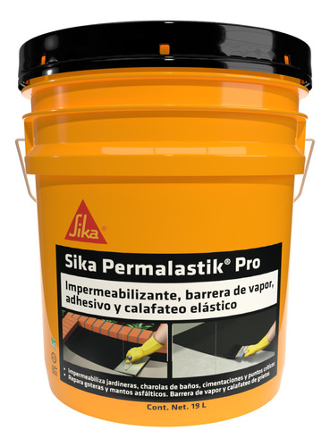 Sika Impermeabilizante Asfáltico Permalastik Pro 19 L