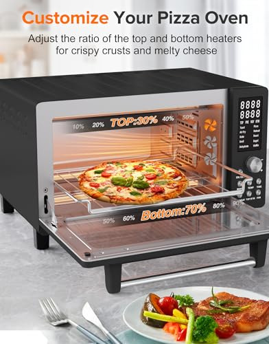 Combinación De Horno Tostador Y Freidora De Aire Inteligent