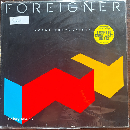 Foreigner Agent Provocateur Lp 2da Mano