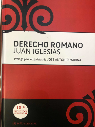 Derecho Romano. Juan Iglesias