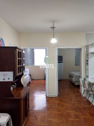 Imagem 6 de 25 de Vendo Lindo Apartamento Em São Vicente, Itararé, 2 Quartos, Sala, Cozinha, 1 Banheiro Grande, Elevador - Ap02893 - 68403188