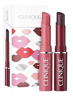 Lápices Labiales - Clinique Almost Lipstick Set Duo Black Ho