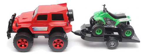 Brinquedo Txterra Tx8 Trilha Silmar Ref.6076 - Vermelho Personagem Carro