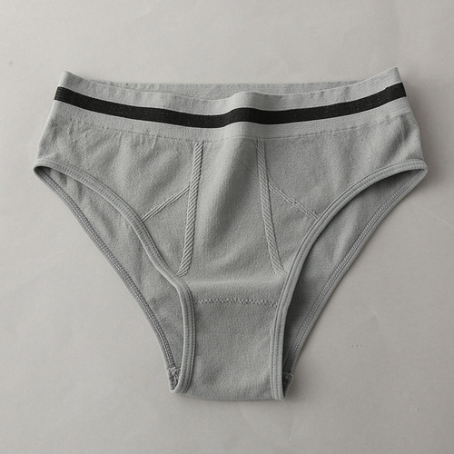 Ropa Interior De Algodón De Talle Alto Para Mujer