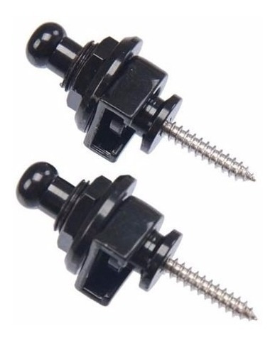 Imagem 2 de 4 de Strap Lock Trava Correia Guitarra Violão Baixo 3 Cores