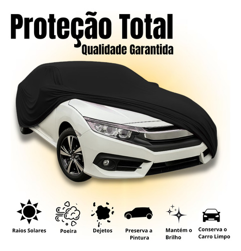 Capa De Cobrir Carro Em Tecido Helanca Macio Elástico