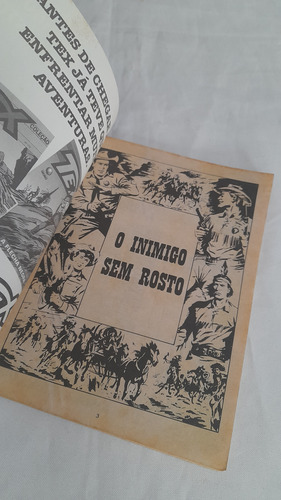 Revista Hq Gib Tex N° 322: O Inimigo Sem Rosto - Globo 1996 (Usado)