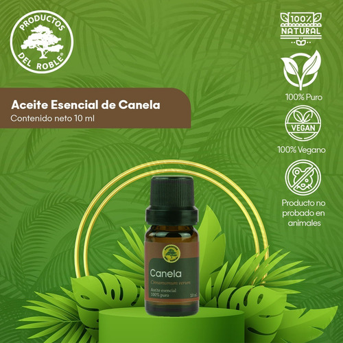 Aceite Esencial De Canela 100% Puro Aromaterapia Difusor