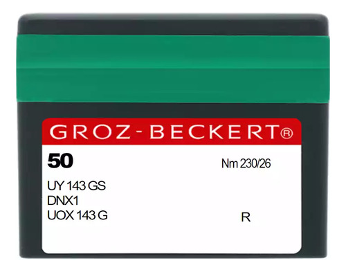 Aguja Groz-beckert® Uy 143 Gs /92x1/my1013/dnx1 230/26 - R