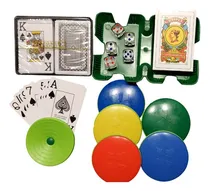 Comprar Porta Cartas Goma Set Juego Cartas Canasta Bridge 6 Unidades