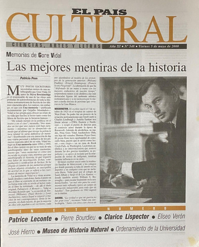 Cultural Del País, Ciencias Letras, 140 C/u, 548 A 828, Rba