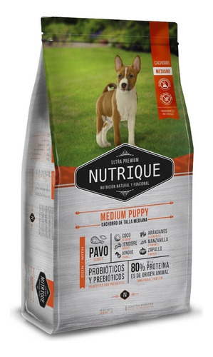 Nutrique Medium Puppy Dog 12kg