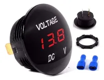 Comprar Medidor De Voltaje Digital Voltimetro 12v\u002F24v Carro Moto