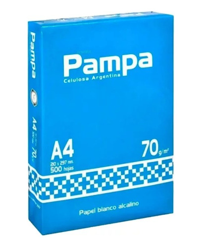 Resma Pampa A4 70grs X 10unidades
