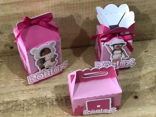 Caixas Maleta Lembrancinha de Festas Roblox Pronta Entrega