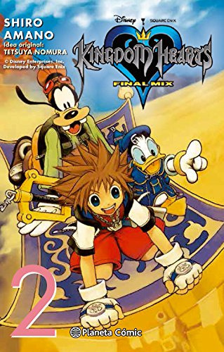 Kingdom Hearts Final Mix Nãâº 02/03, De Amano, Shiro. Editorial Planeta Cómic, Tapa Blanda En Español