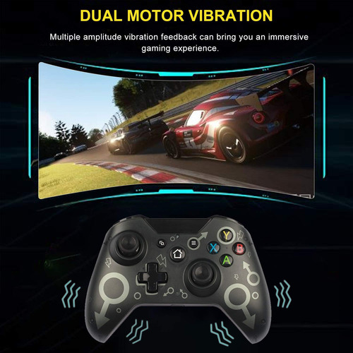 Controlador Sem Fio Sehawei Para Xbox One Pc Gamepad Com Ada