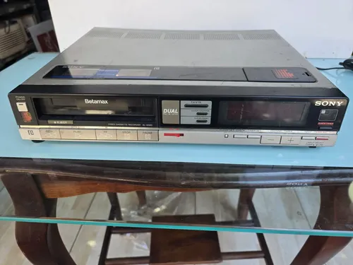 Gravador Video Cassete Analogico Sony Betamax Sl-30md | MercadoLivre