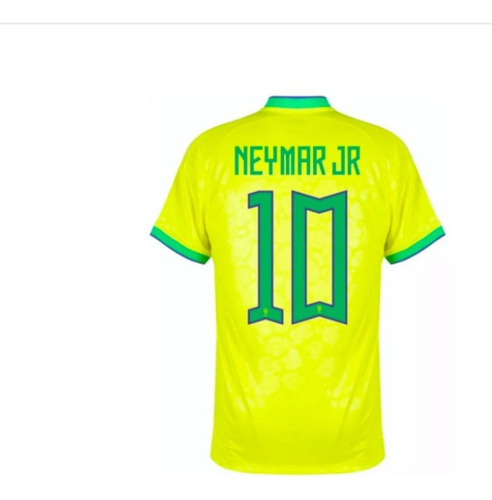 Camiseta De Futbol  Neymar Jr Brasil Niño Adulto
