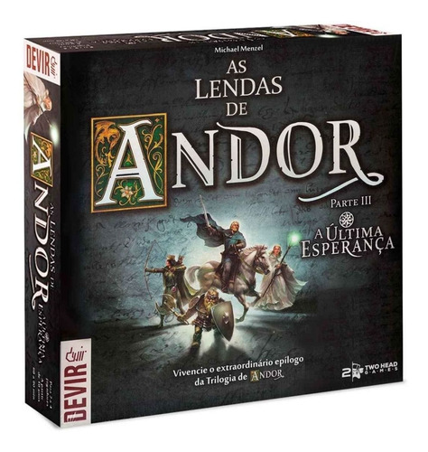 As Lendas De Andor Parte 3 A Última Esperança Jogo Tabuleiro