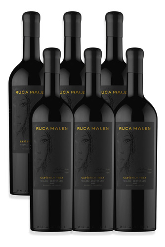 Vino Ruca Malen Malbec Centenario Capítulo Tres 750ml X6u