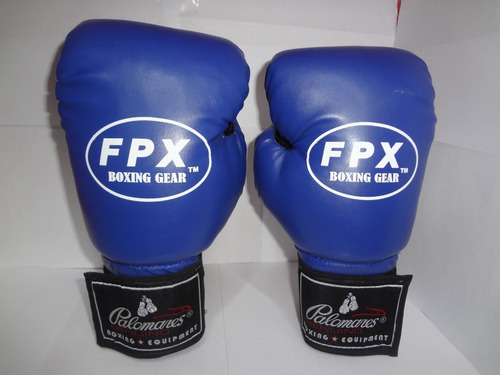 Par Guantes Box Boxing Gear Bl  14oz Palomares Fpx 