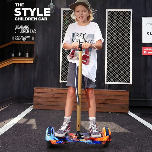 A Hoverboard Patineta Electrica Hoverstar Bluetooth Led
