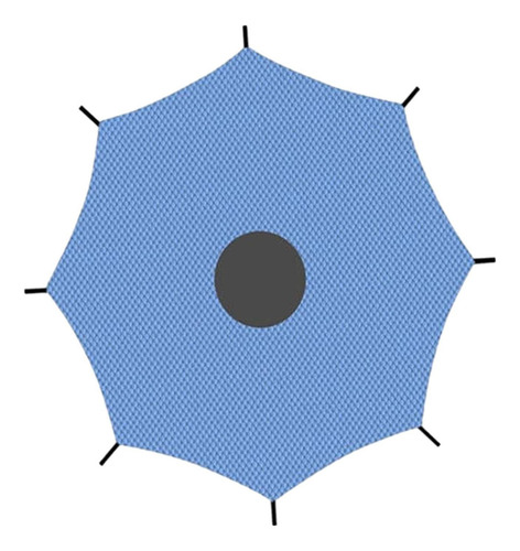 Cubierta De Sombra Para Trampolín, Toldo Para 12 Pies