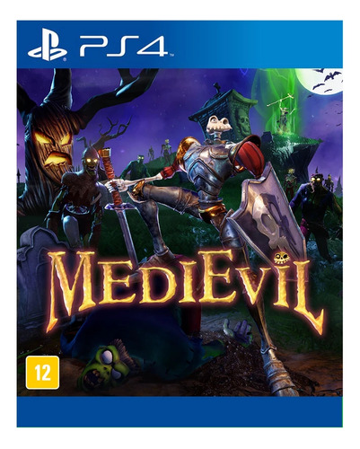 Jogo Mídia Física Medievil Remasterizado Original Para Ps4