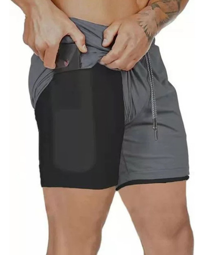 Short Deportivo Hombre Pantalones Cortos Secado Rápido Sport