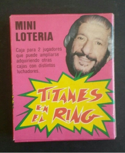 Mini Loteria Titanes En El Ring - Los Germanes
