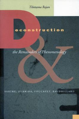 Libro Deconstruction And The Remainders Of Phenomenology ...