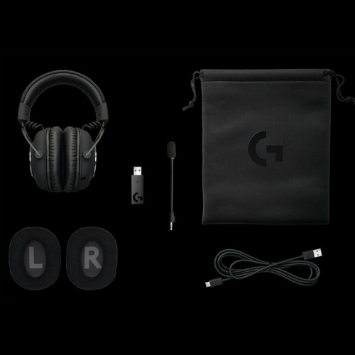 Imagen 9 de 10 de Diadema Gamer Profesional Logitech G Pro X Wireless 7.1 Dts