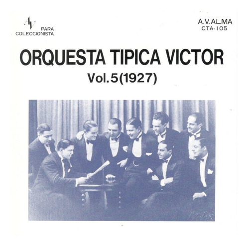 Cd Japonés Orquesta Típica Víctor - Vol. 5 (1927)