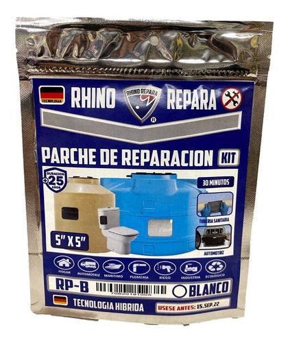 Parche Reparador Rhino Reforzado Blanco