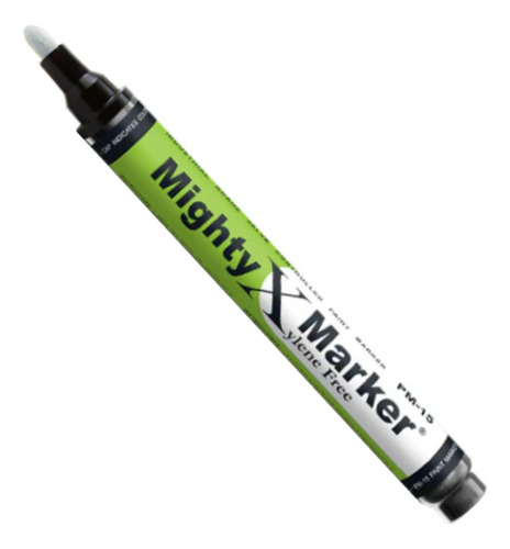 12 Marcadores Mighty Marker Xylene Free Pm-15 Dorado 00415
