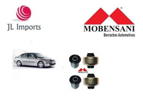 Kit 04 Buchas Das Balanças Bandejas Fluence Mobensani