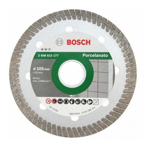 Disco Diamantado Turbo Fino 105mm Expert Bosch