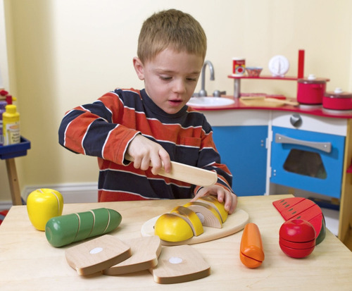 Melissa & Doug Cutting Alimentos - Set De Juegos De Alimento
