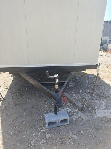 Camper Caseta Traila Remolque Almacen Oficina Móvil Para 4