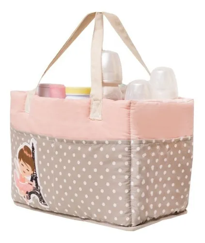 Organizador De Pañales Juguetes Biberones Ropa Portátil Color Baby Paris
