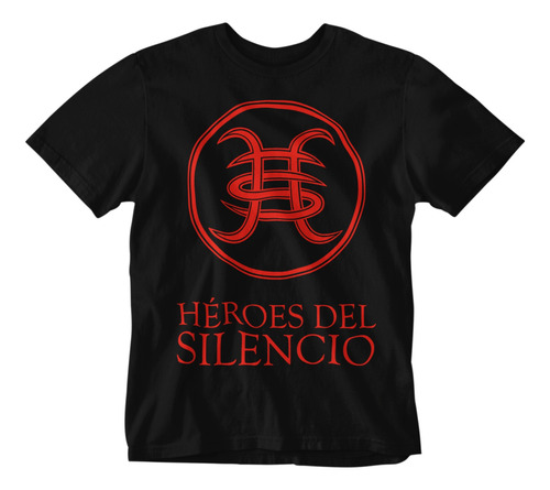 Camiseta Rock Heroes Del Silencio Enrique Bunbury  C3