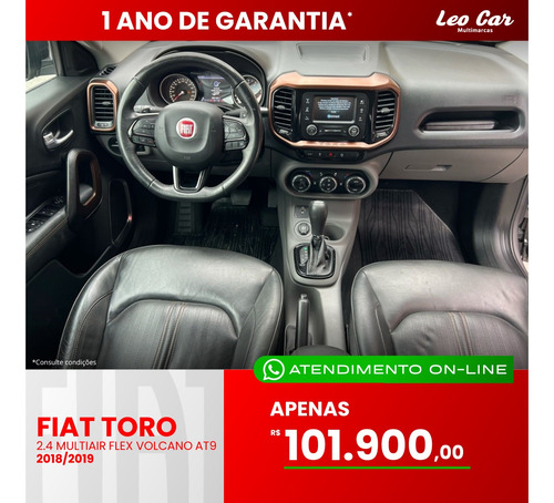 Fiat Toro 2.4 16V MULTIAIR FLEX VOLCANO AT9
