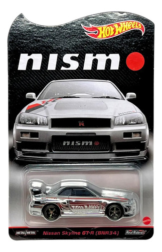 Nissan Skyline Gt-r R34 Hot Wheels Rlc Red Line Club Nismo