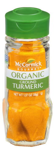 Mccormick Gourmet Curcuma Molida Organica, 1.37 Onzas
